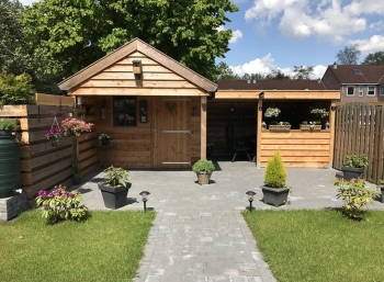 Houten schuur op maat laten maken