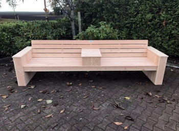 Tuinmeubels op maat gemaakt door Drost houtwerk op maat