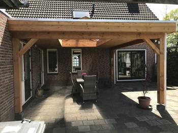 Houten veranda