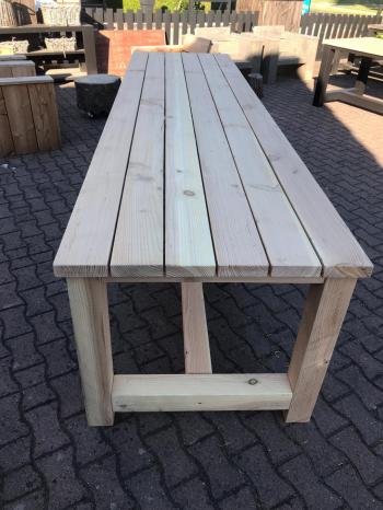 Superlange Douglas buitentafel